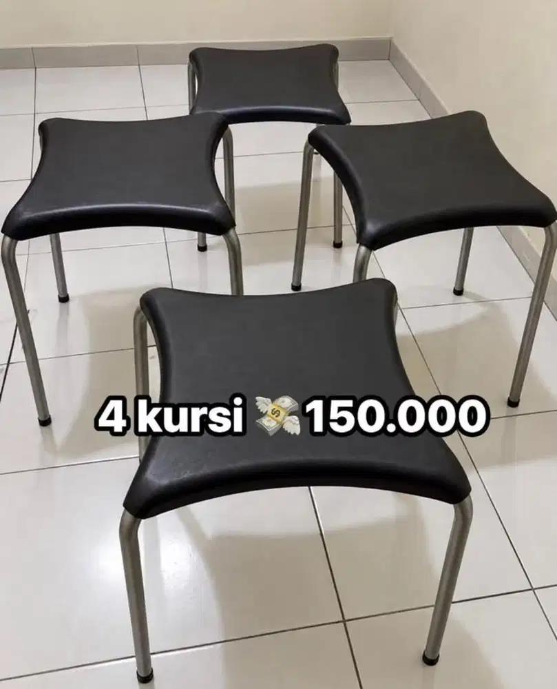 Jual 4 kursi murah langsung survey