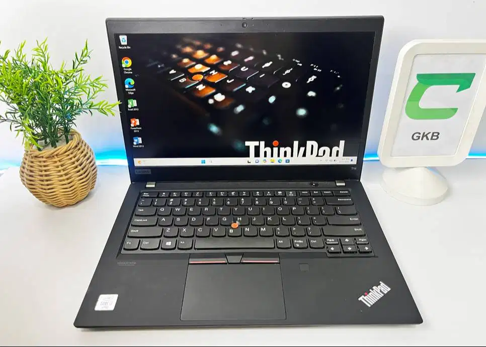 Laptop Lenovo Thinkpad T14 core i7 10610U Ram 16gb Ssd 512gb bodi mulu