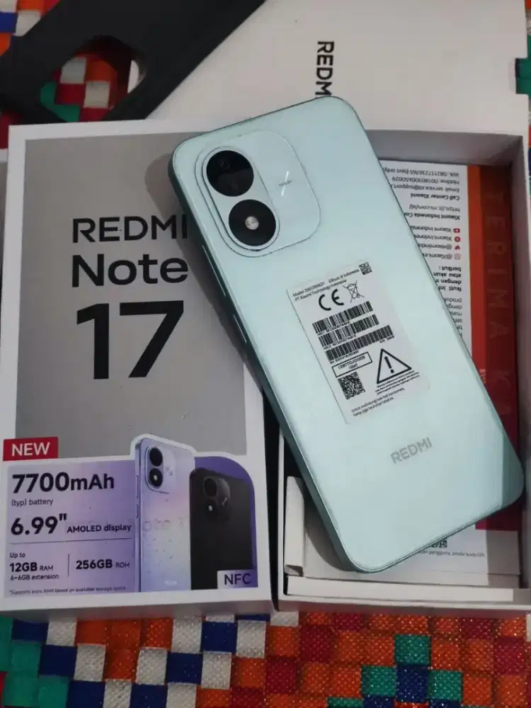 REDMI NOTE 17 6/256 SUPER MULUS