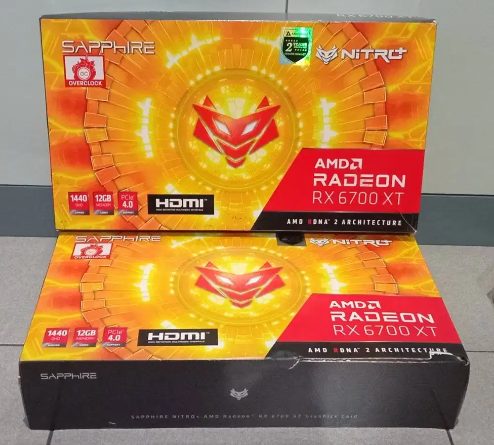 VGA Radeon Sapphire Nitro+ RX 6700 XT 12GB DDR6