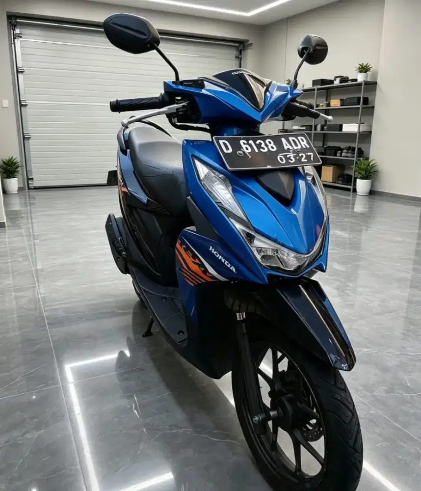 Beat injeksi 2022 plat bandung