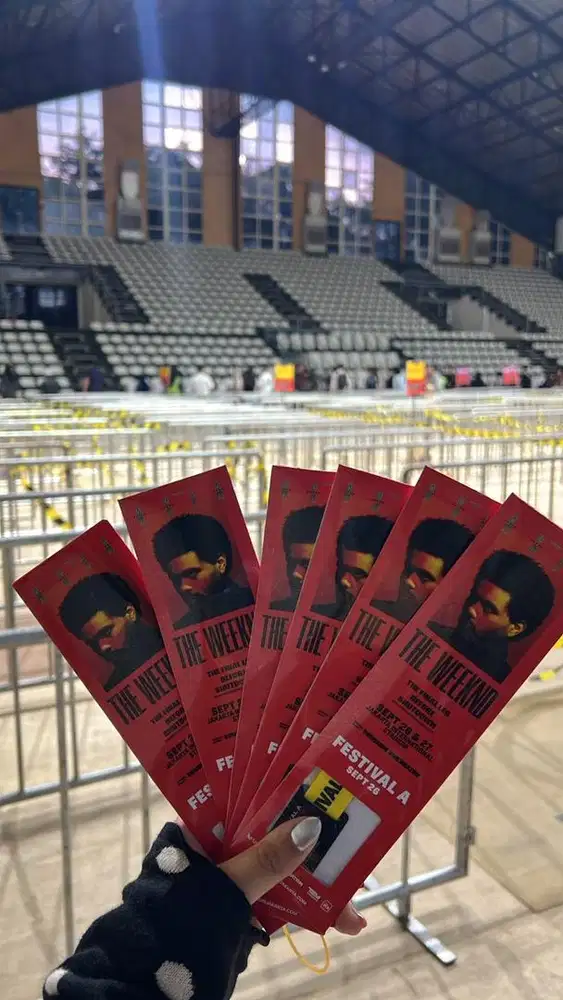 TIKET KONSER THE WEEKEND