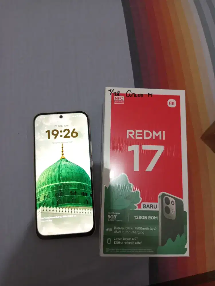 Xiaomi Redmi 17 4/128 GB Baru Pemakaian hampir 1 bulan saja