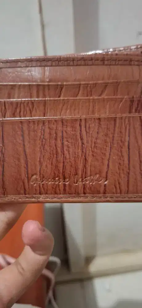 Lacoste wallet, dompet ori genuine leather bekas pemakaian pribadi