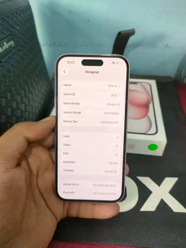 IPHONE 15 128 IBOX
