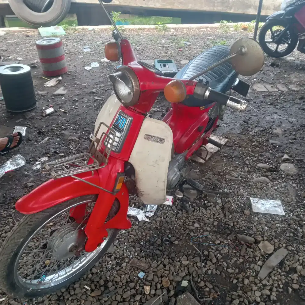 Mtr Honda c70 tahun 1979