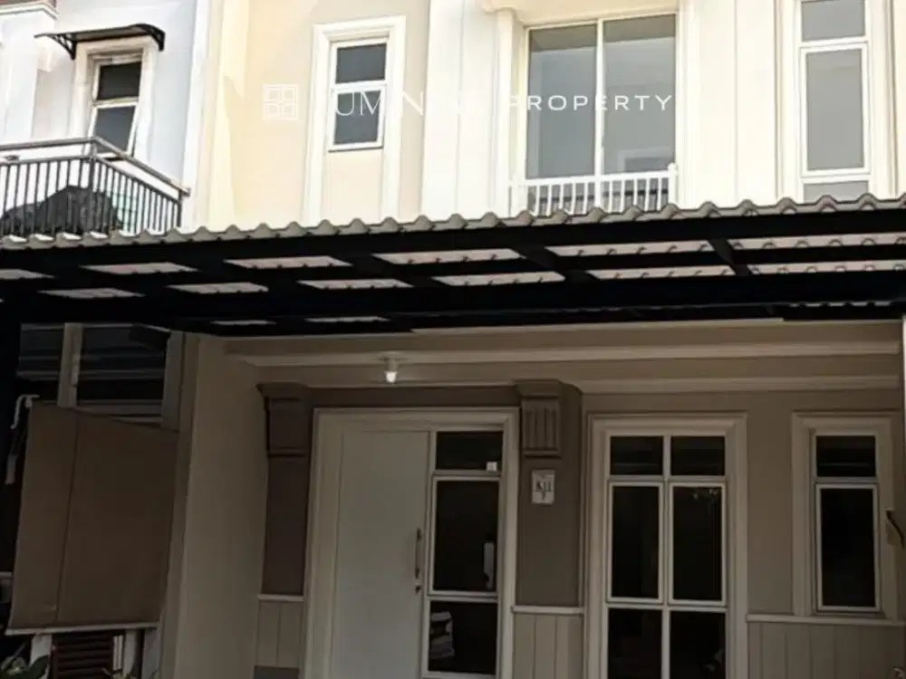 DIJUAL RUMAH SIAP HUNI FREE KITCHEN SET DI VISANA, NUSALOKA-BSD TANGSEL DEKAT SEKOLAH, TOL DAN STASIUN