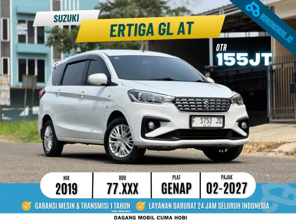 Suzuki Ertiga GL AT 2019 PUTIH