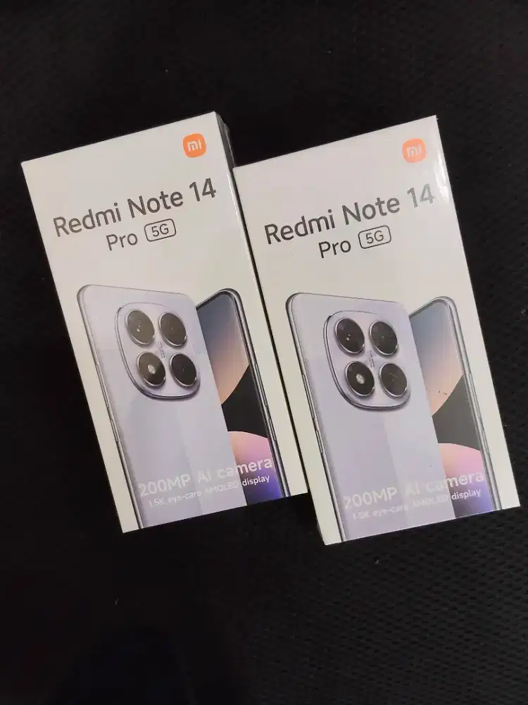 REDMI NOTE 14 PRO 5G 8/256GB NEW GARANSI RESMI