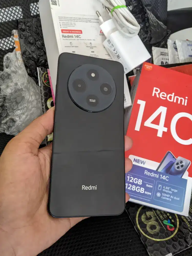 Redmi 14c Ram 6+6 12/128GB Lengkap No Minus