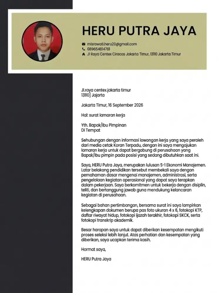 Lamaran pekerjaan