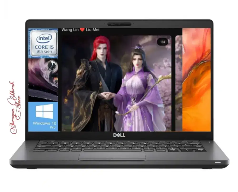 Laptop Dell Touchscreen i5 Gen9 8/256 SSD backlight