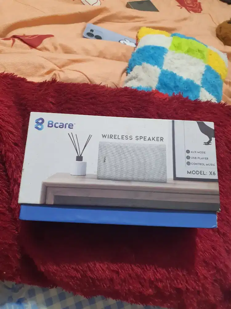 Speaker murah B care model x6 siap pakai
