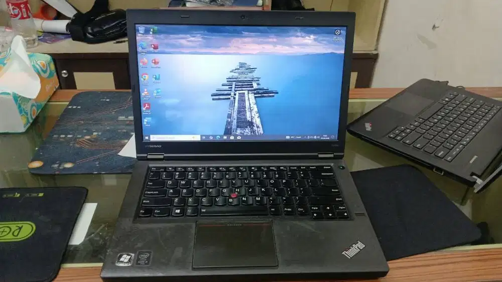 Laptop Second Lenovo Thinkpad T440P Intel i5 gen 4/ ram 8gb/ ssd 128gb