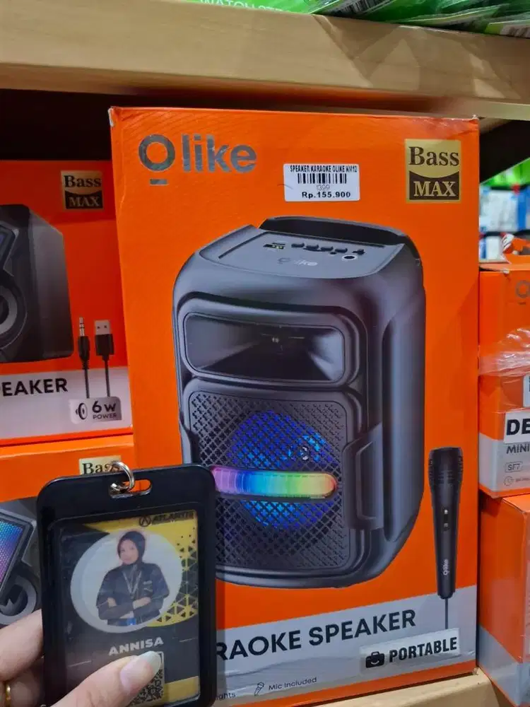 SPEAKER KARAOKE OLIKE KM12 | ATLANTIS DAHSYAT