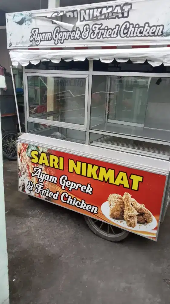 Dijual Murah Rombong Friend chicken
