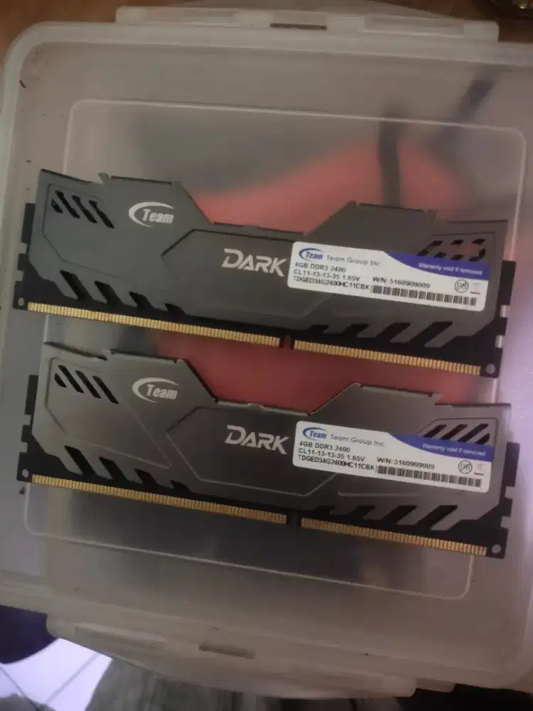 Ram ddr3 8gb Team Dark