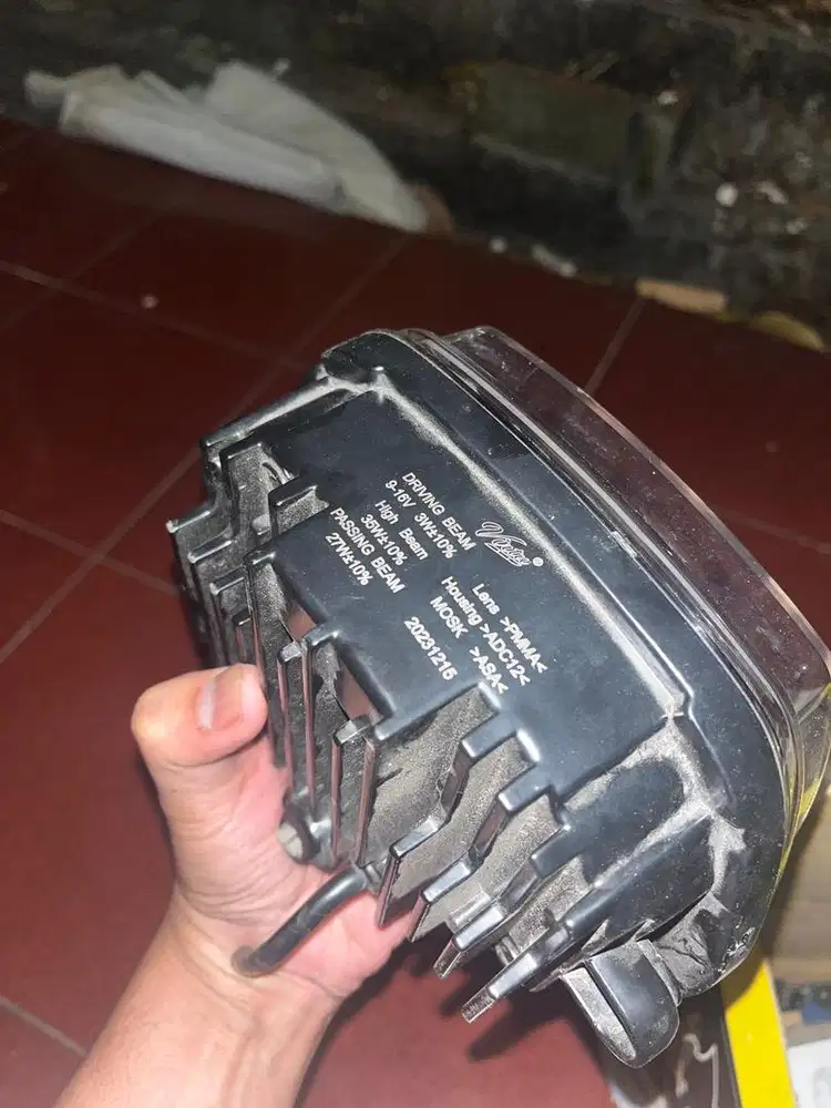 Headlamp vespa matic