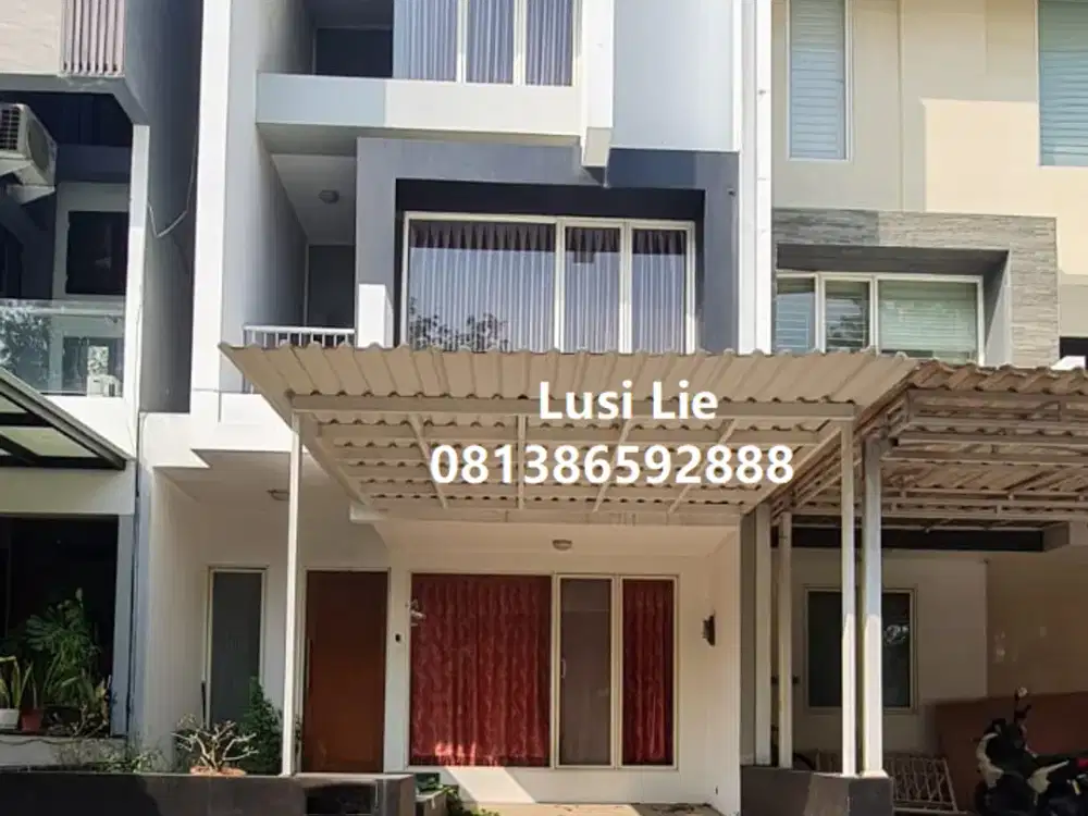 Rumah minimalis Grisenda Pik semi furnished rapi