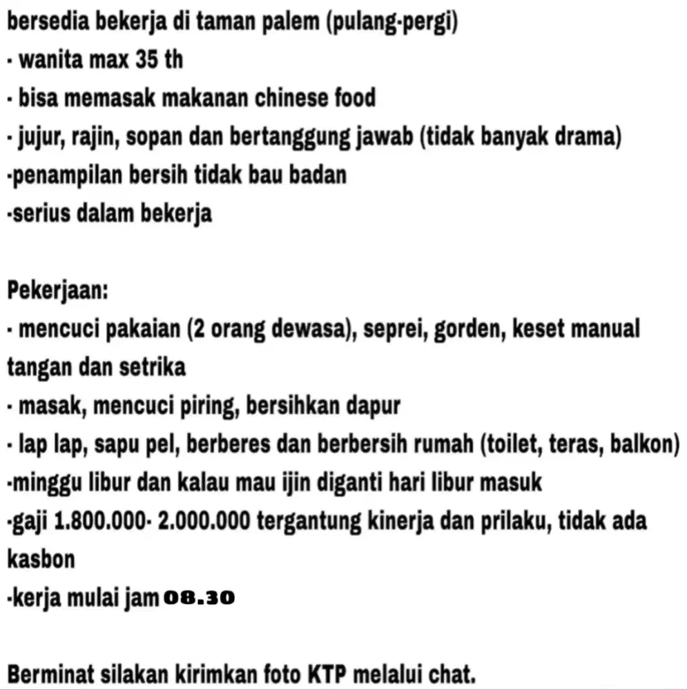 Art Prt PP daerah Taman Palem