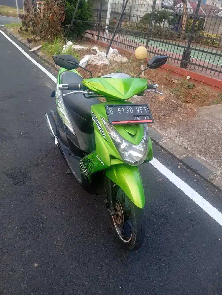 Yamaha Mio Soul karbu 2009 pajak baru bayar mesin segel super jos