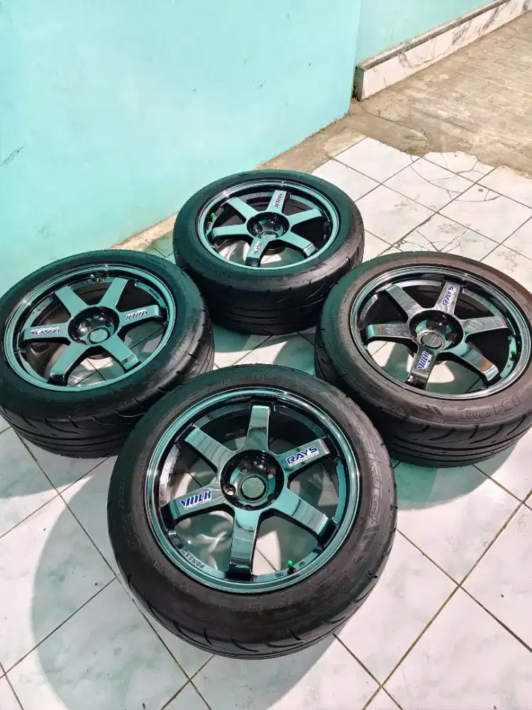 Velg TE37 R18 + ban semislik