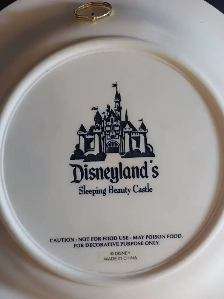 Disneyland Sleeping Beauty’s Castle 3D Wall Decorative Plate