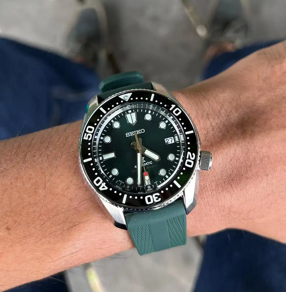 Jam Tangan Seiko Baby MarineMaster Green Limited Edition SPB207J1