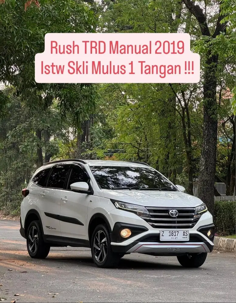 Toyota Rush TRD Manual 2019