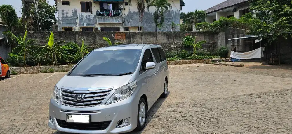 Dijual [CASH] Alphard 2.4 G ATPM 2012 pemakaian 2013