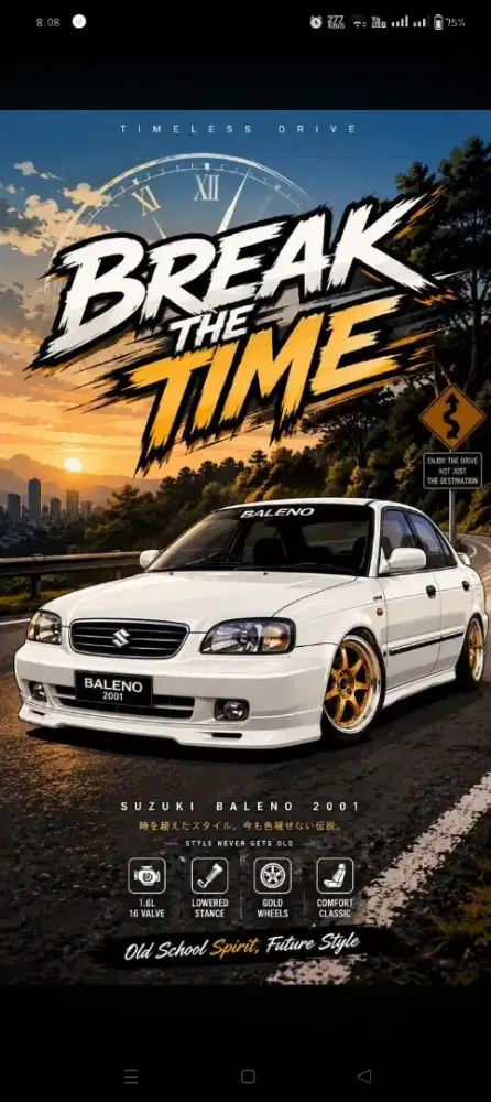 Suzuki baleno DX 2000