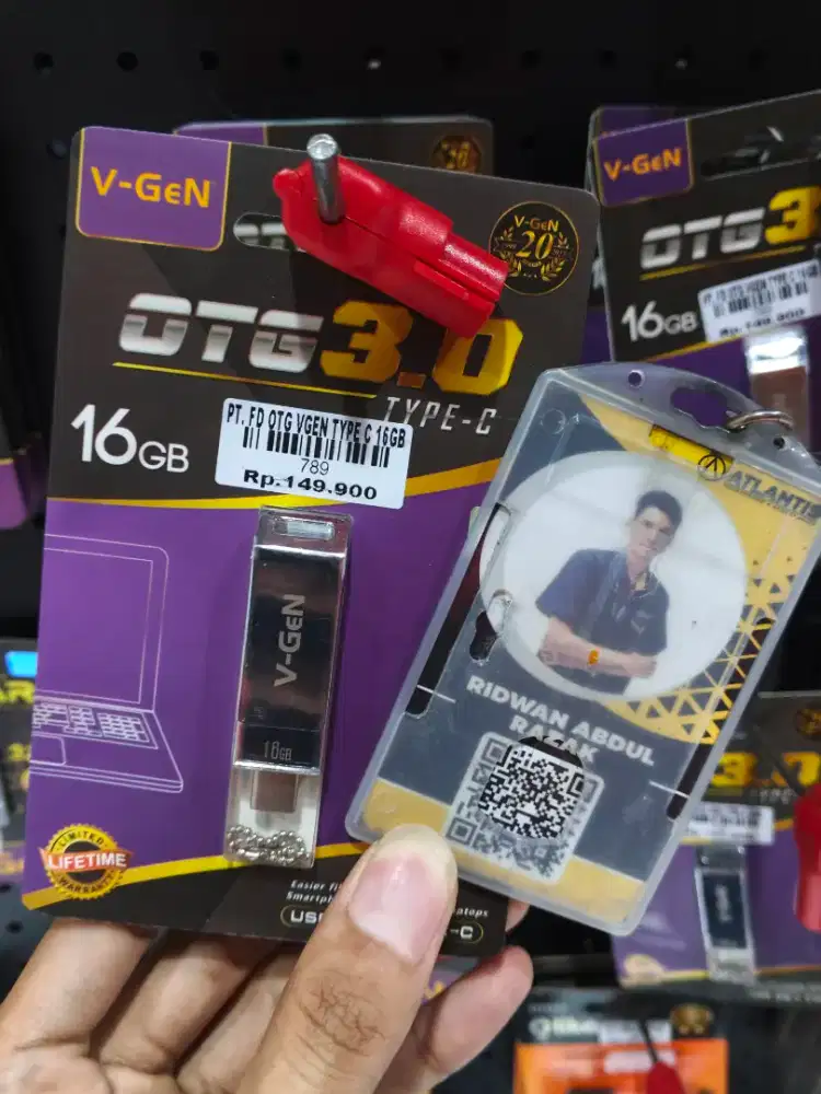PT. FD OTG VGEN TYPE C 16GB | ATLANTIS DAHSYAT
