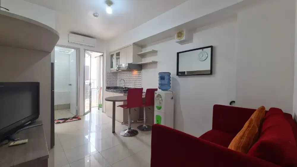 DIJUAL BU TERMURAH 2BR FULLFURNISH APARTEMEN BASSURA