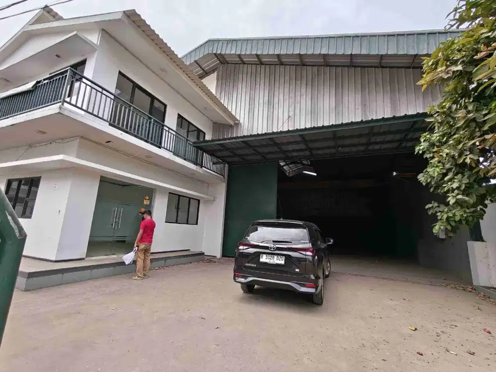 di sewakan gudang siap pakai di kota Tangerang tersedia kantor 2lantai