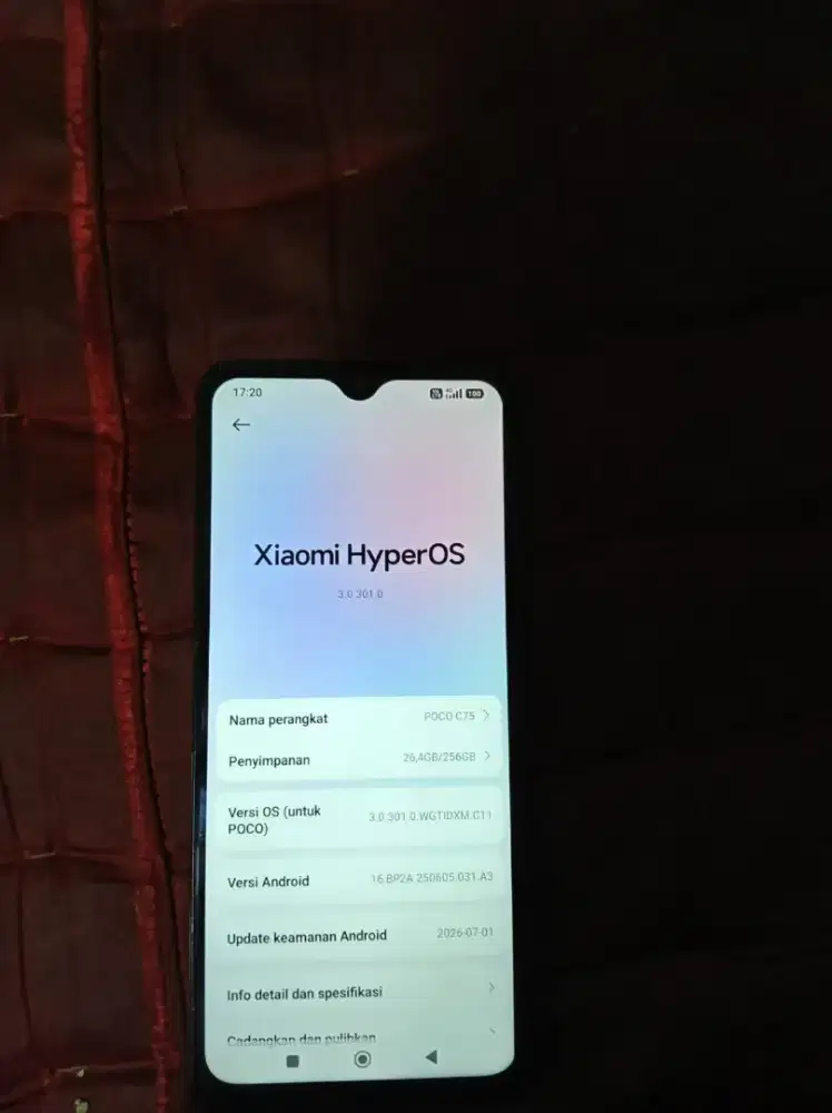 XIAOMI POCO C75 NFC