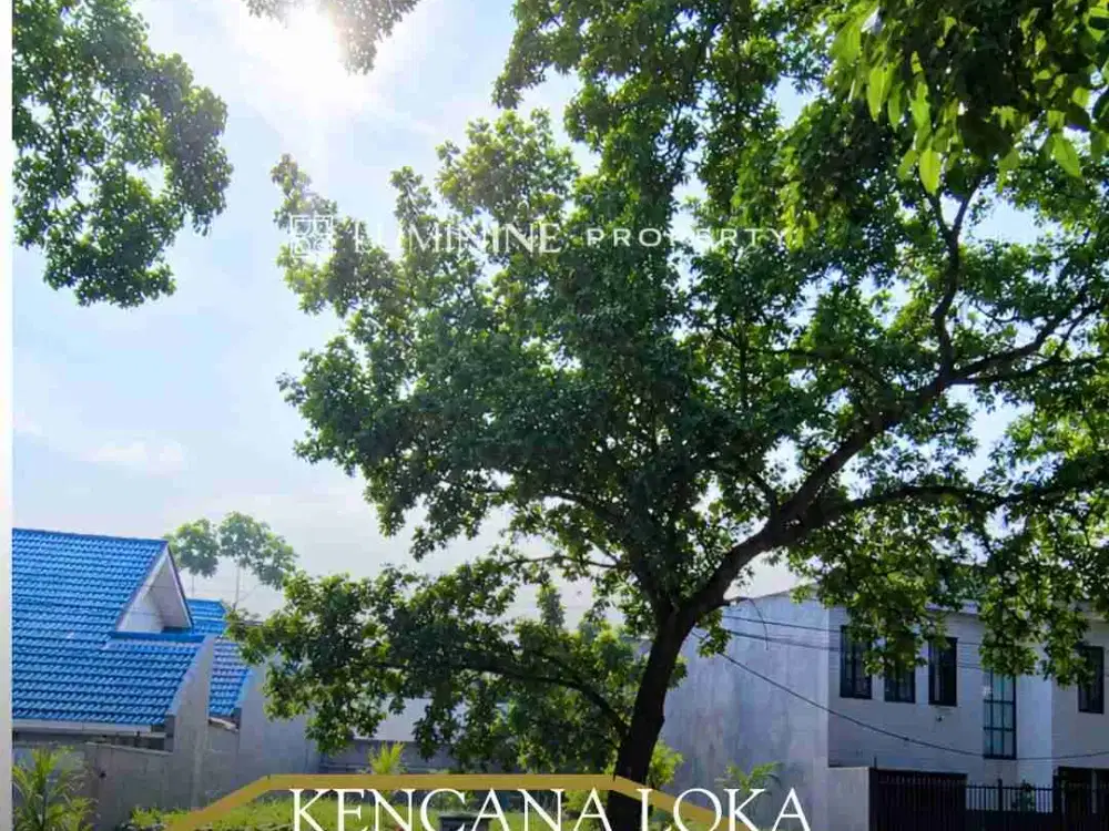 DIJUAL KAVLING SIAP BANFUN DI KENCANA LOKA, BSD CITY, TANGERANG SELATAN