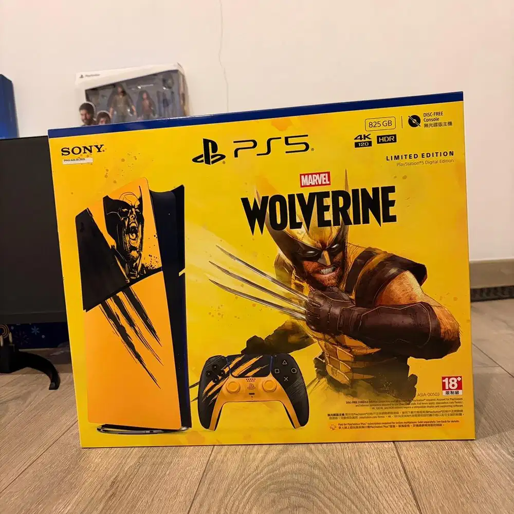 PS5 Wolverine + Dualsense Limited Edition