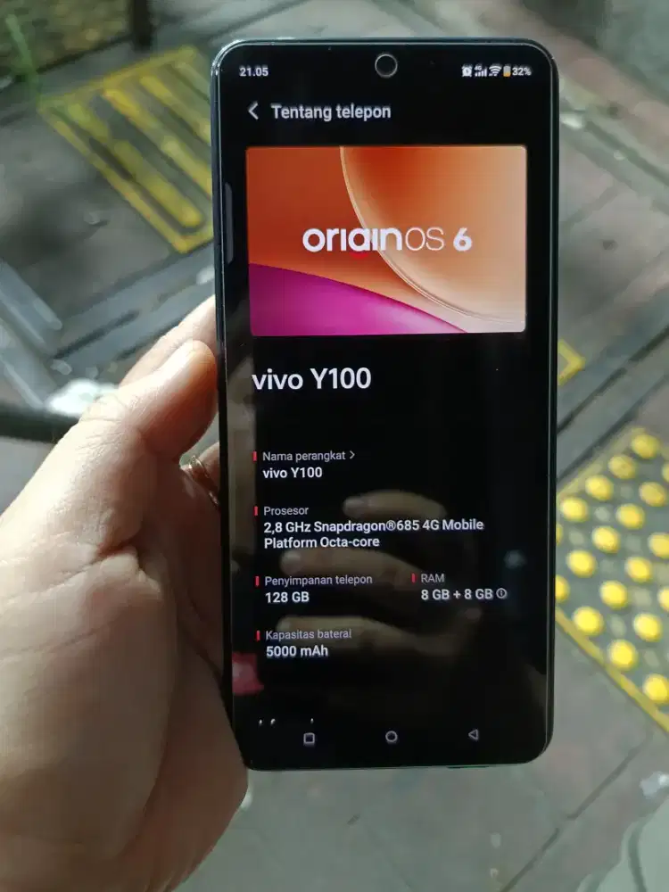 Jual VIVO Y100 8+8/128GB nominus