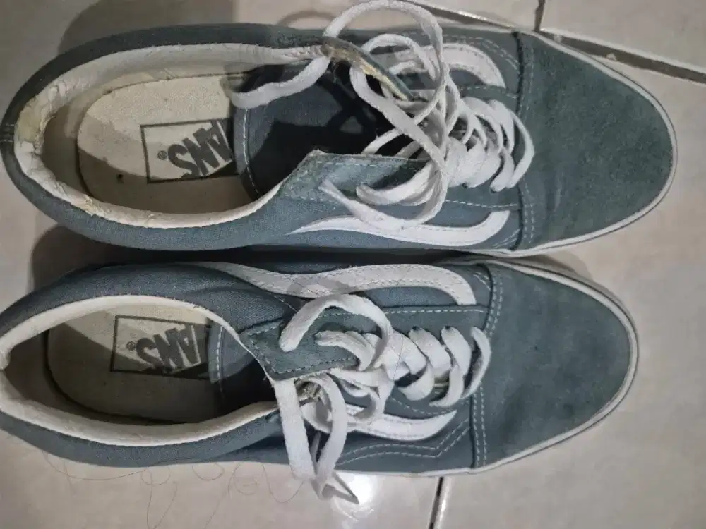 Vans old skool suede blue