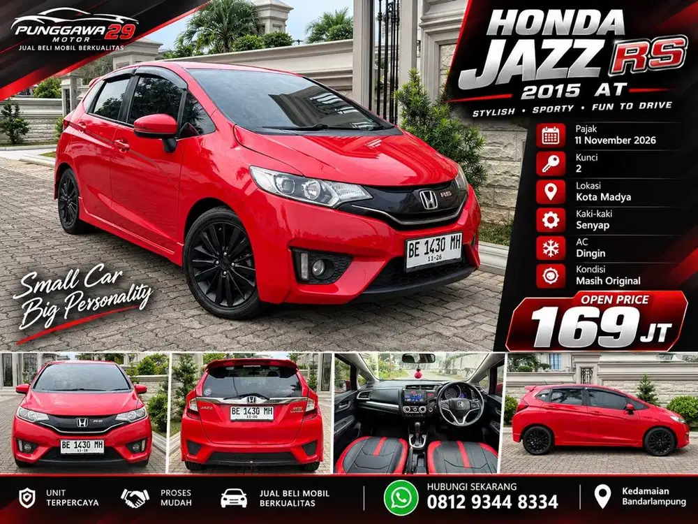 jazz rs 2015 matic