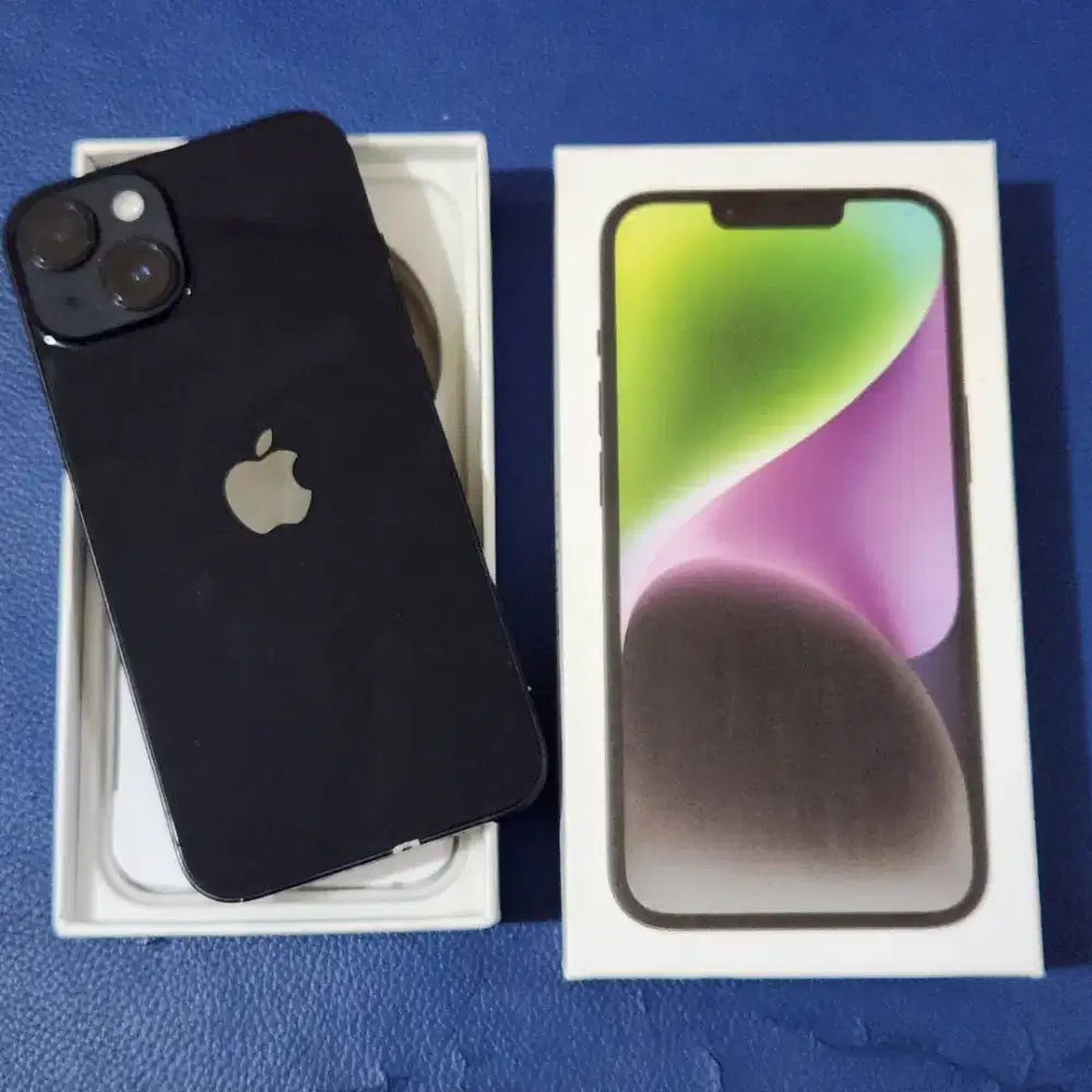 iPhone 14 128gb fullset mulus no minus