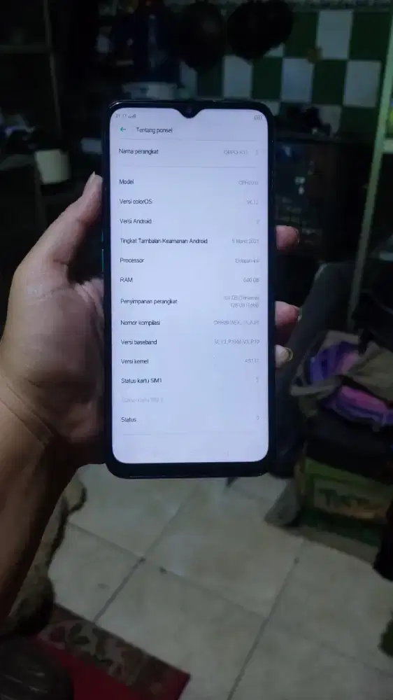 Oppo a31 ram 6/128gb