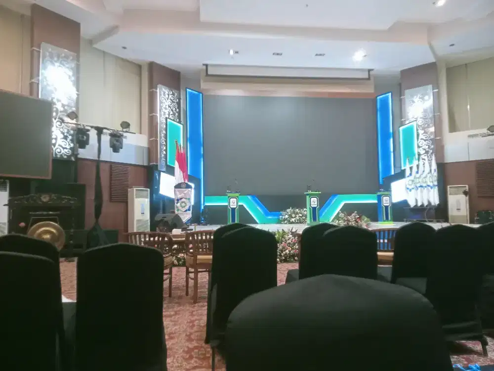 Jasa Buat atau pasang backdrop