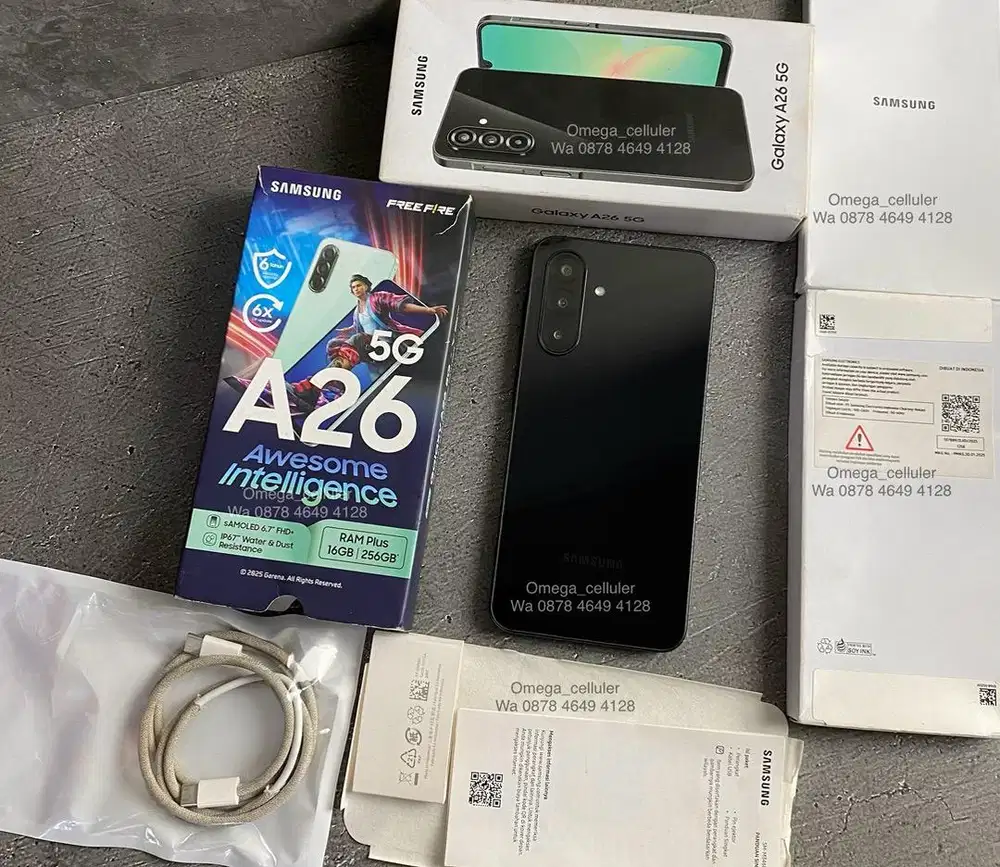 Samsung A26 5G 8/256gb black resmi indo