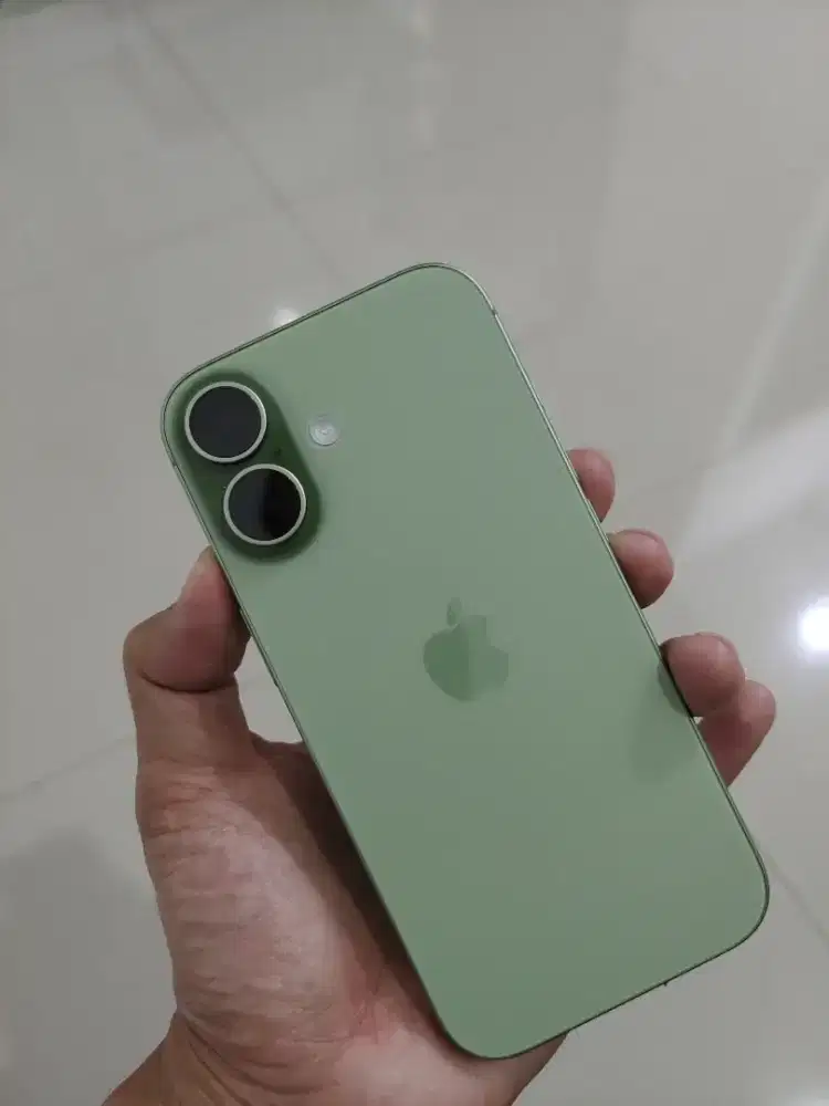 Iphone 17 Warna Sage Ori Ibox Mulus Full Set