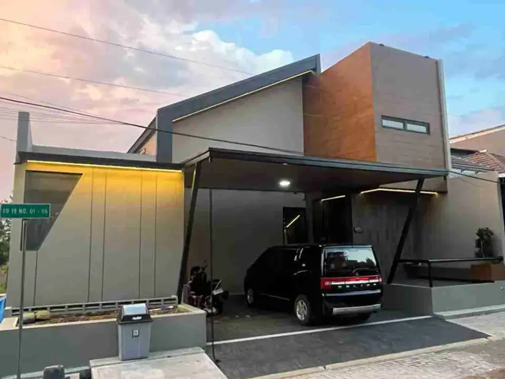 Jual Rumah Baru Siap Huni Style Modern Contemporary di Bukit Cimanggu City - Bogor