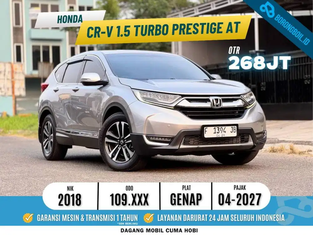 CRV 1.5 Turbo prestige 2018