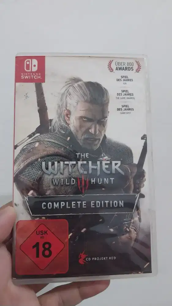 Nintendo switch the witcher wild hunter 3