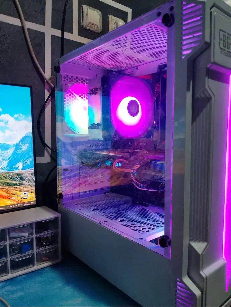 Gaming PC Monitor Intel i7 DDR4 + VGA 3 FAn tercepat BU