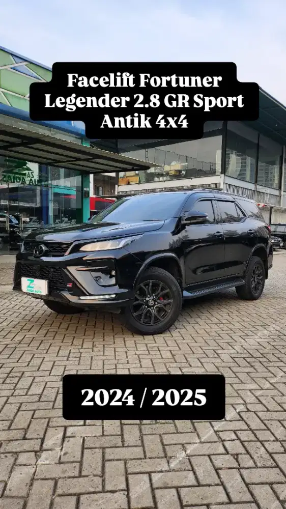 Fortuner Legender Tetradrive AT4x4 GR Sport 2024/2025